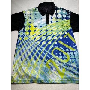 USBC Cleveland Junior Gold Championship Shirt Size Large 2017 Polo Bowling Bowl